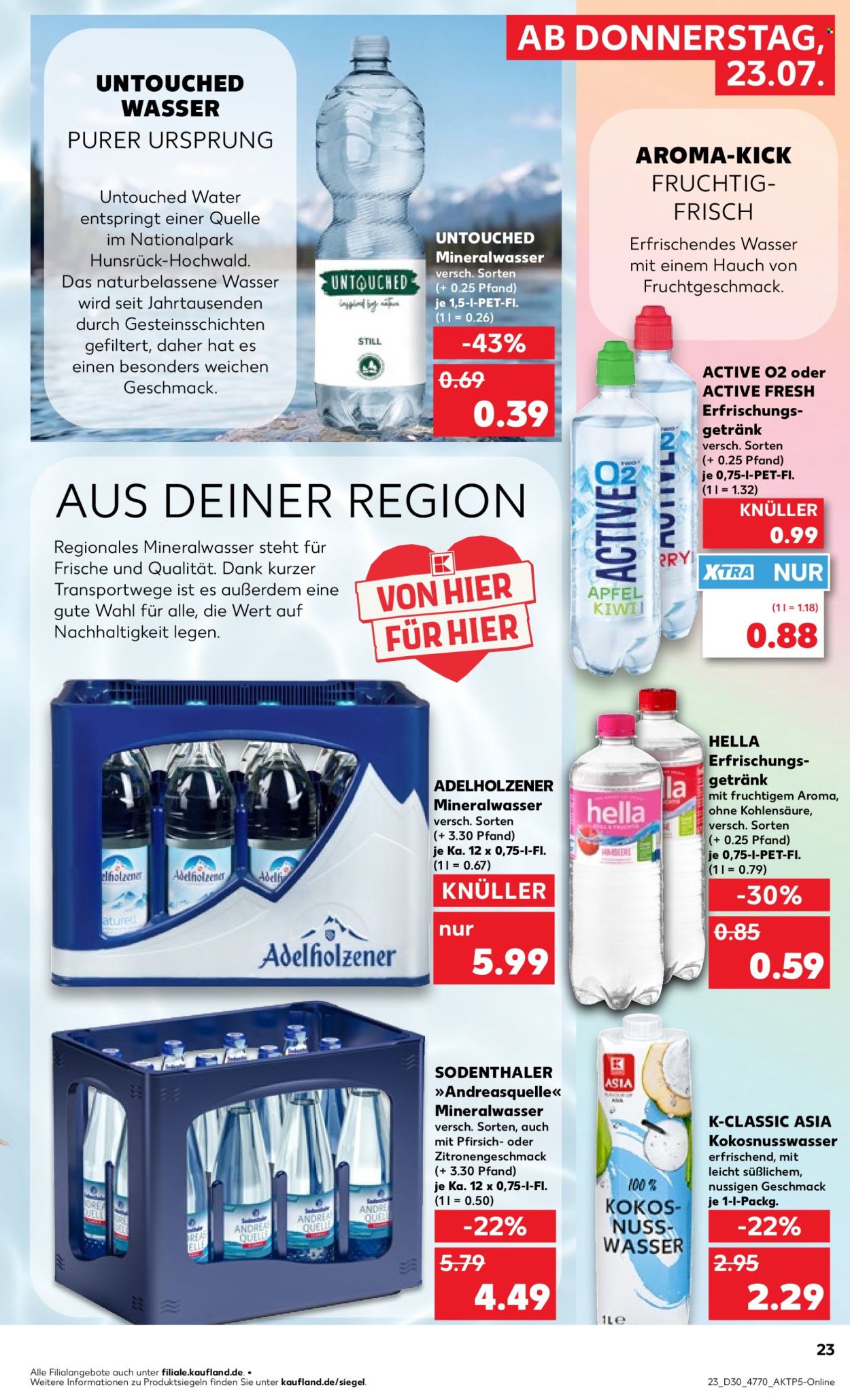 Kaufland Prospekte  - 23.07.2026 - 29.07.2026. Seite 23