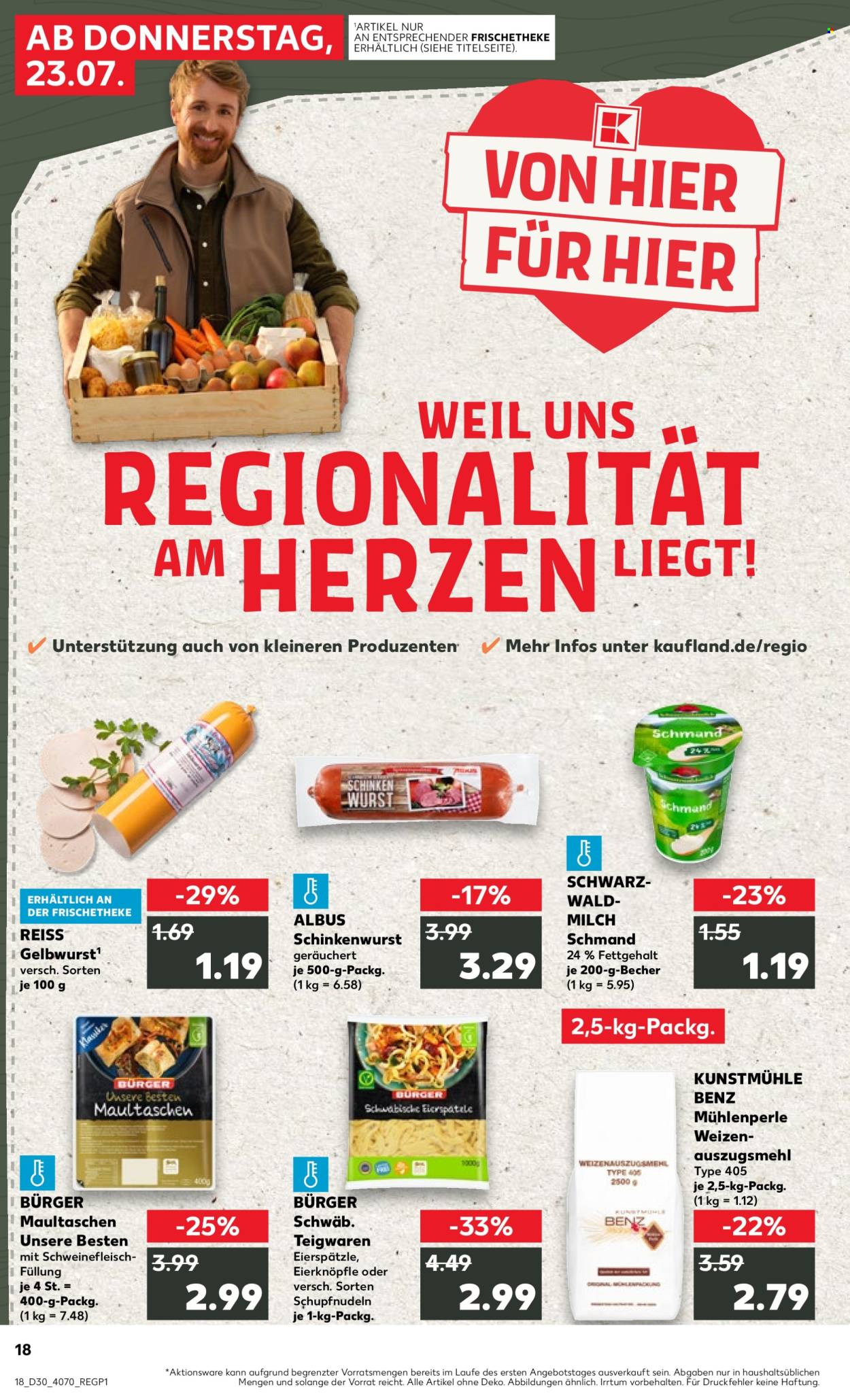 Kaufland Prospekte  - 23.07.2026 - 29.07.2026. Seite 18