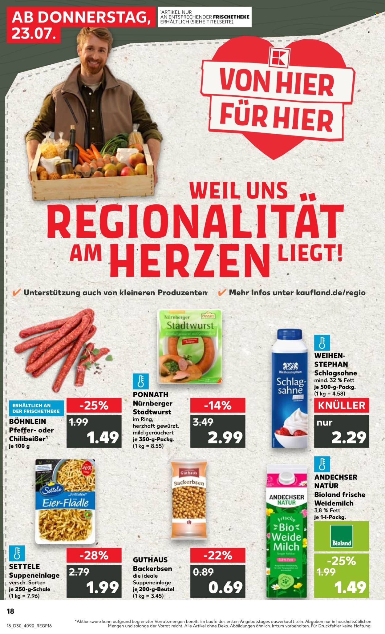 Kaufland Prospekte  - 23.07.2026 - 29.07.2026. Seite 18