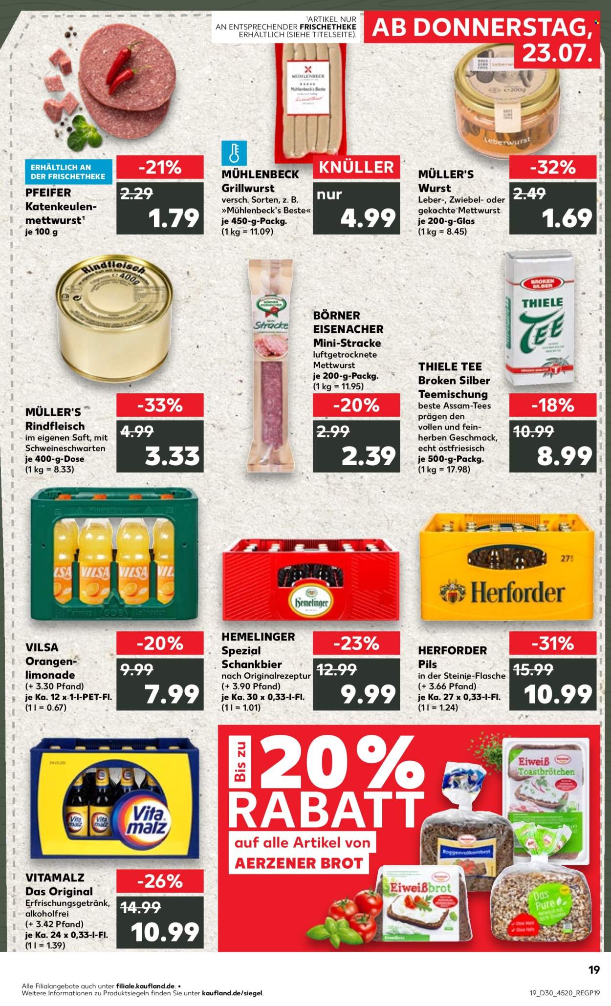 Kaufland Prospekte  - 23.07.2026 - 29.07.2026. Seite 19