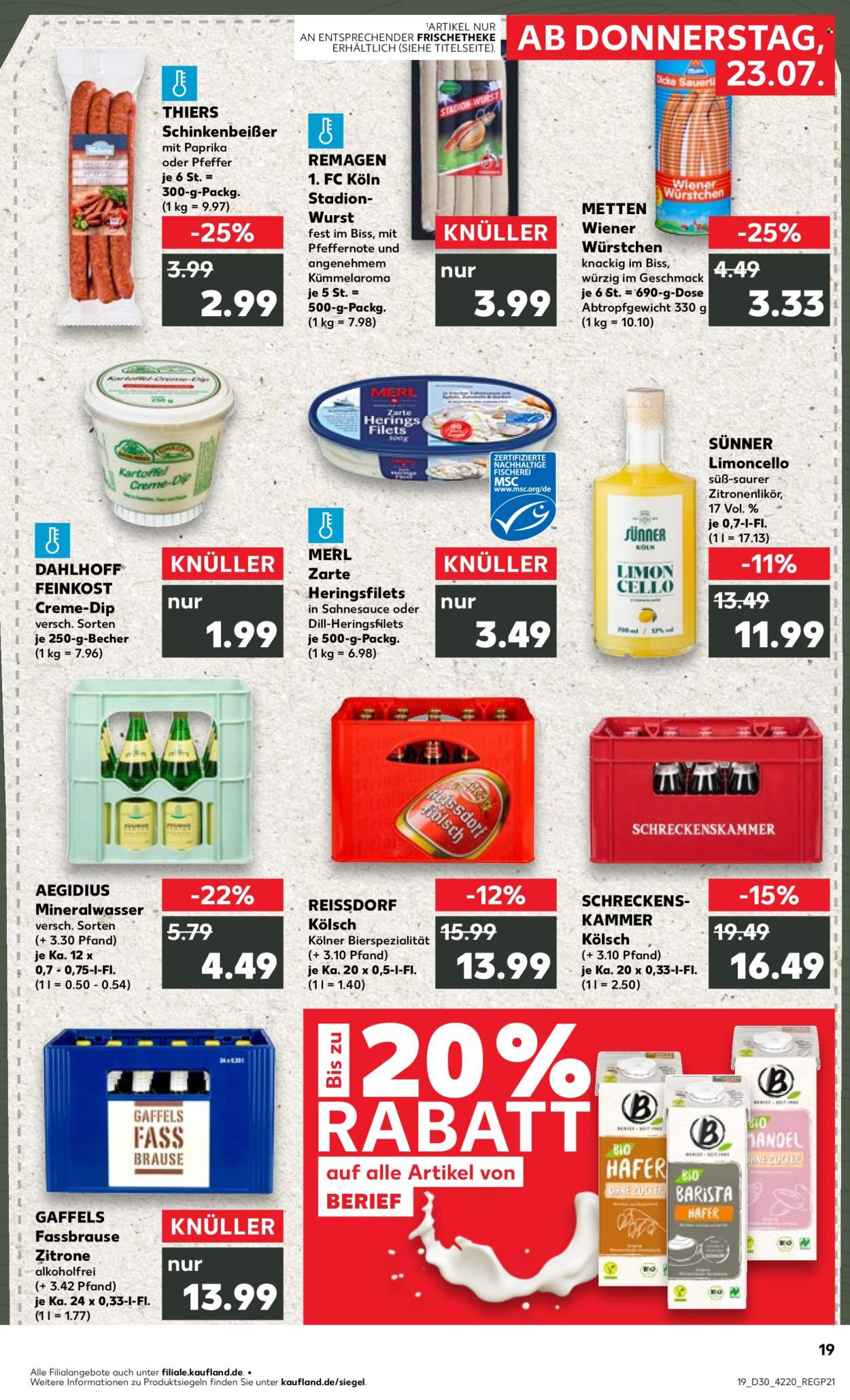 Kaufland Prospekte  - 23.07.2026 - 29.07.2026. Seite 19