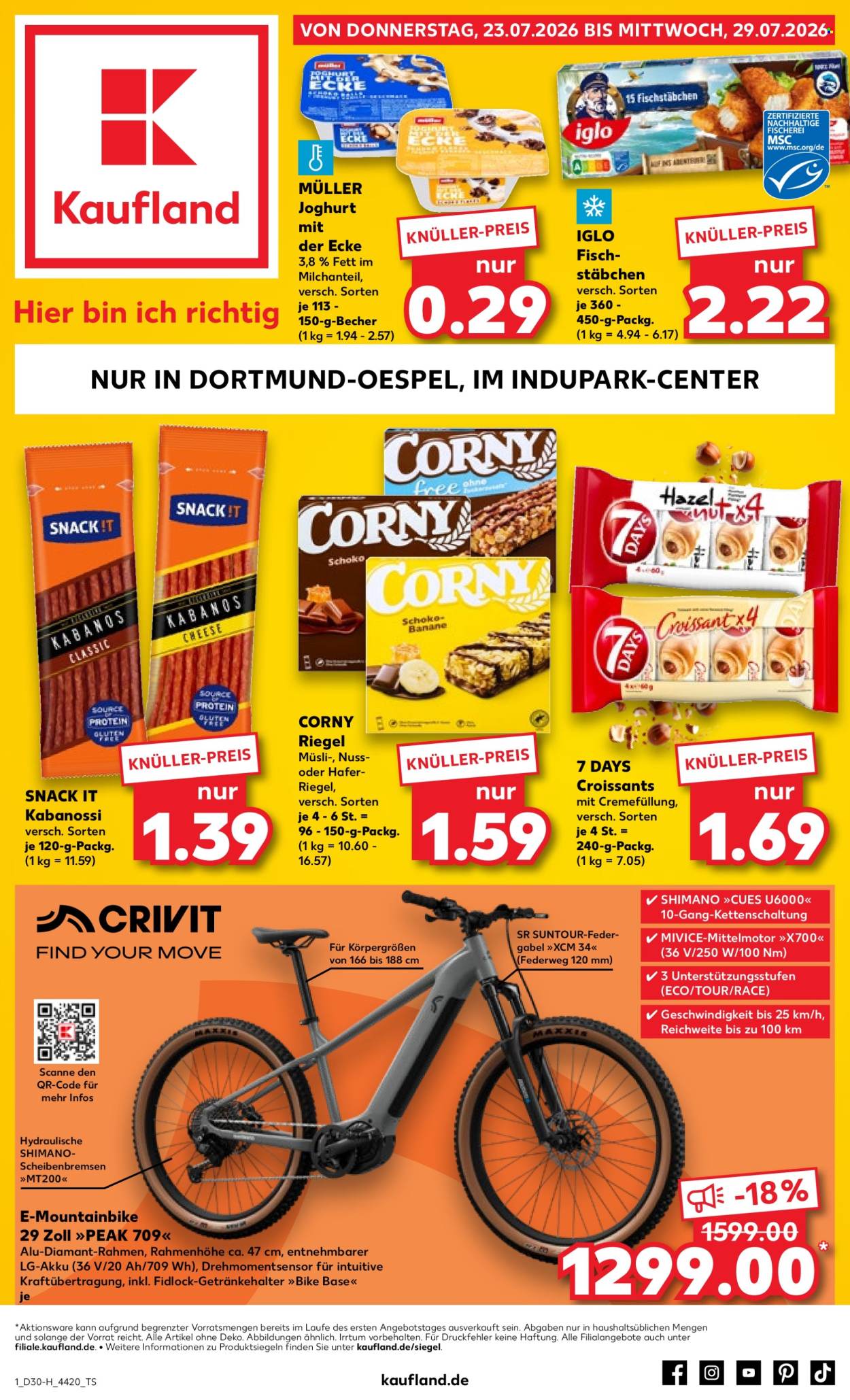 Kaufland Prospekte  - 23.07.2026 - 29.07.2026. Seite 1
