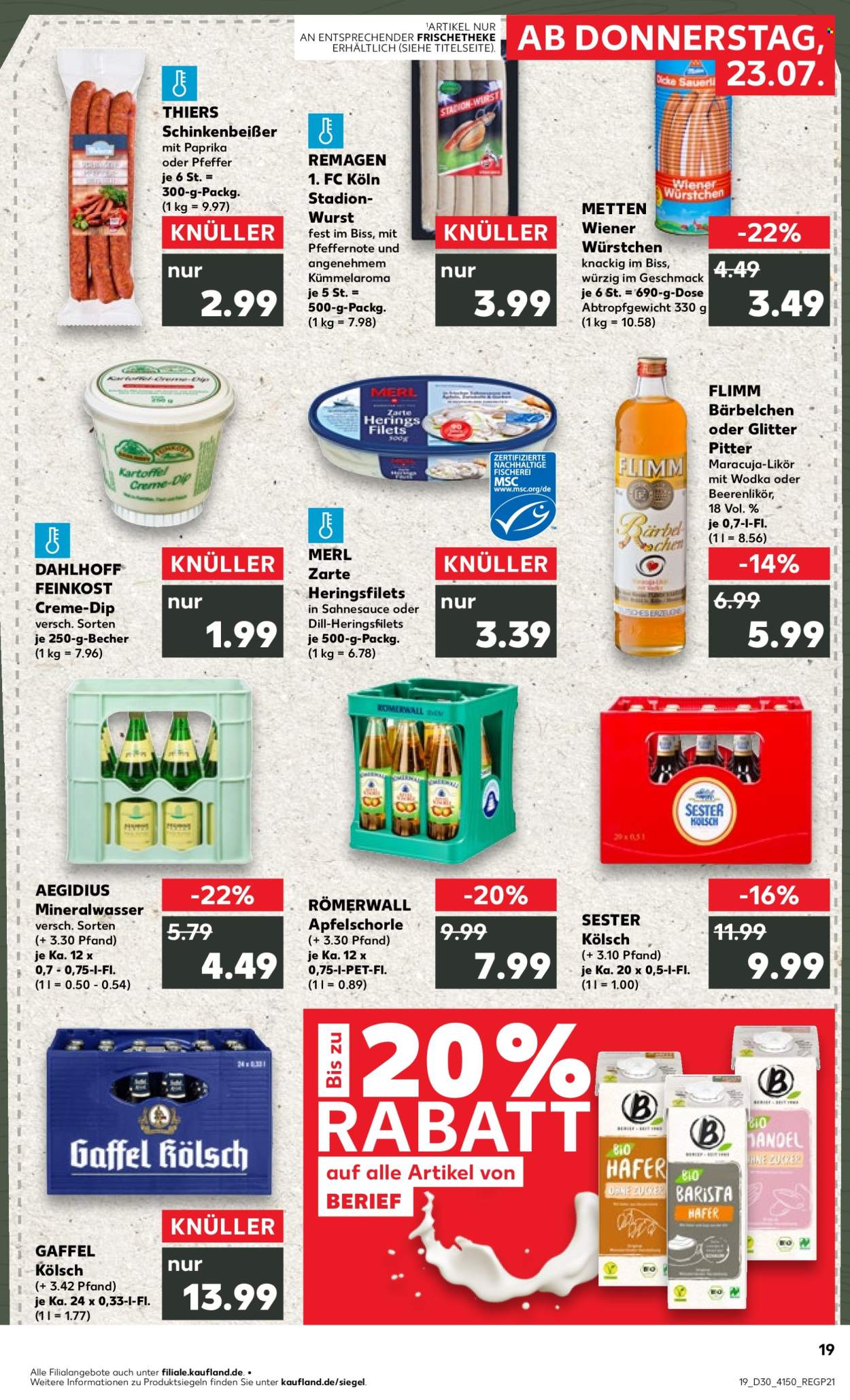 Kaufland Prospekte  - 23.07.2026 - 29.07.2026. Seite 19