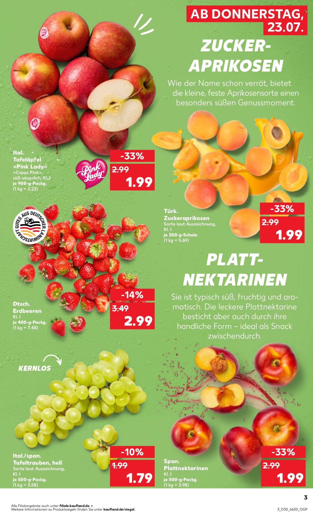 Kaufland Prospekte  - 23.07.2026 - 29.07.2026. Seite 3