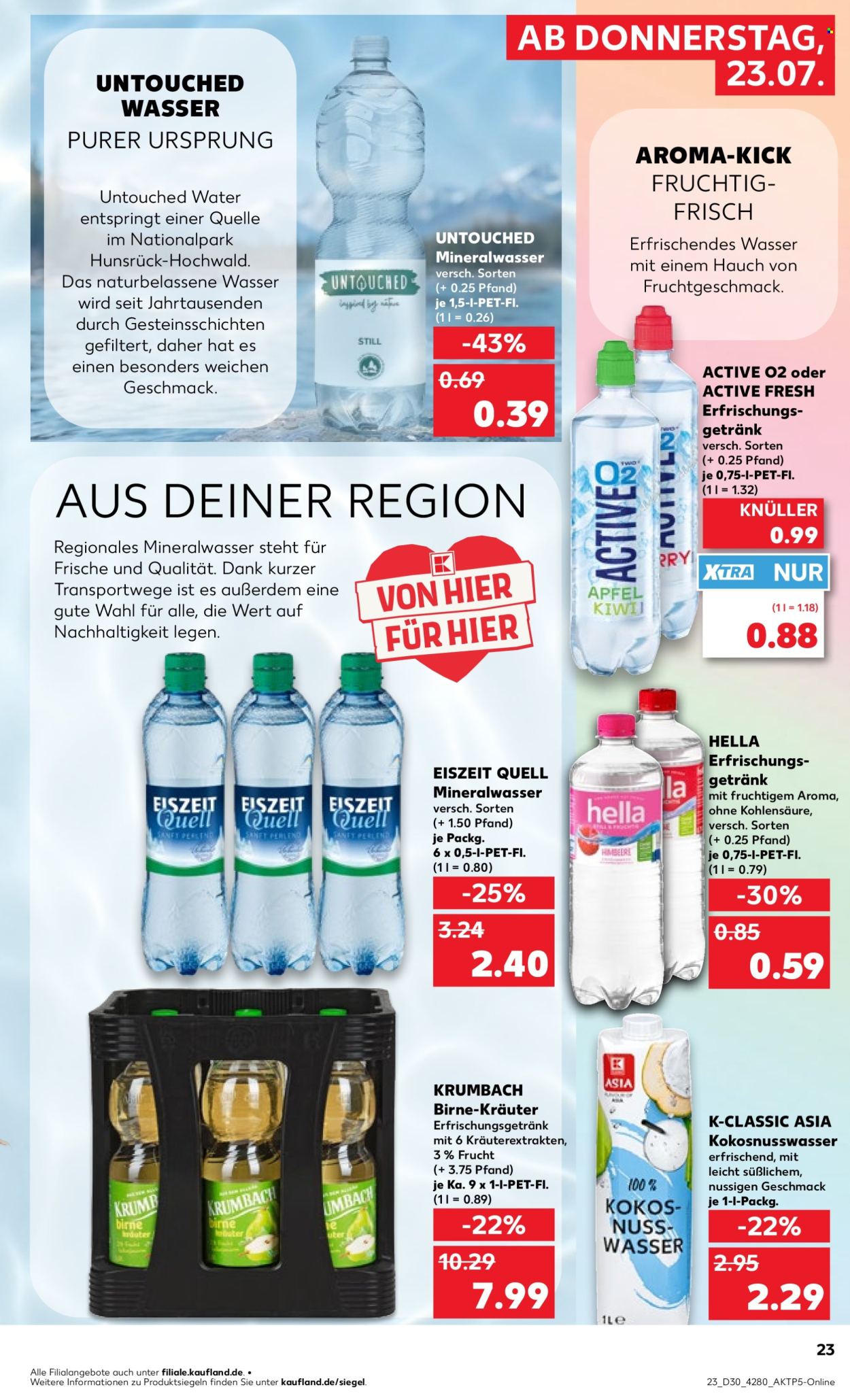 Kaufland Prospekte  - 23.07.2026 - 29.07.2026. Seite 23