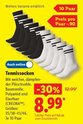 Tennissocken