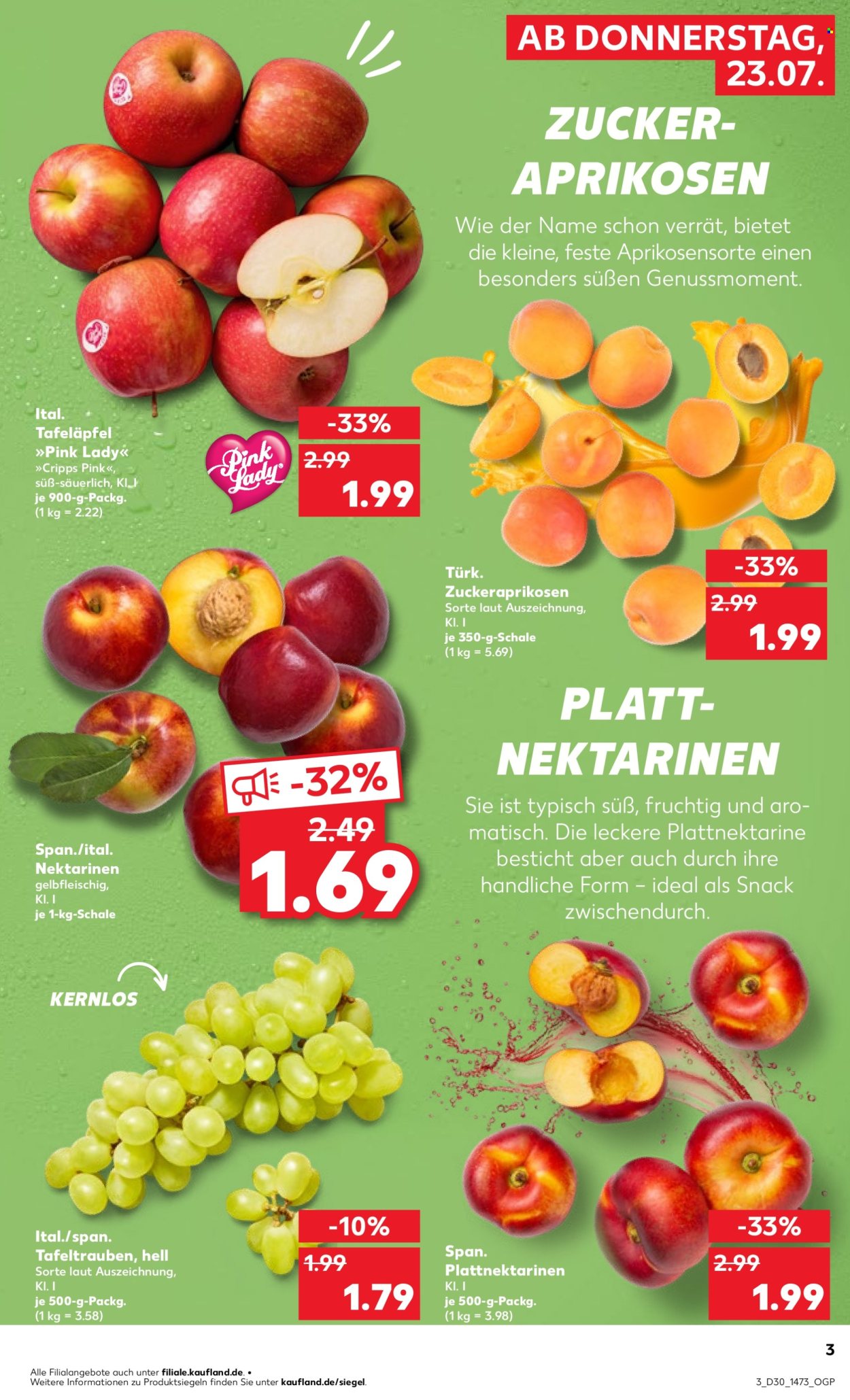 Kaufland Prospekte  - 23.07.2026 - 29.07.2026. Seite 3