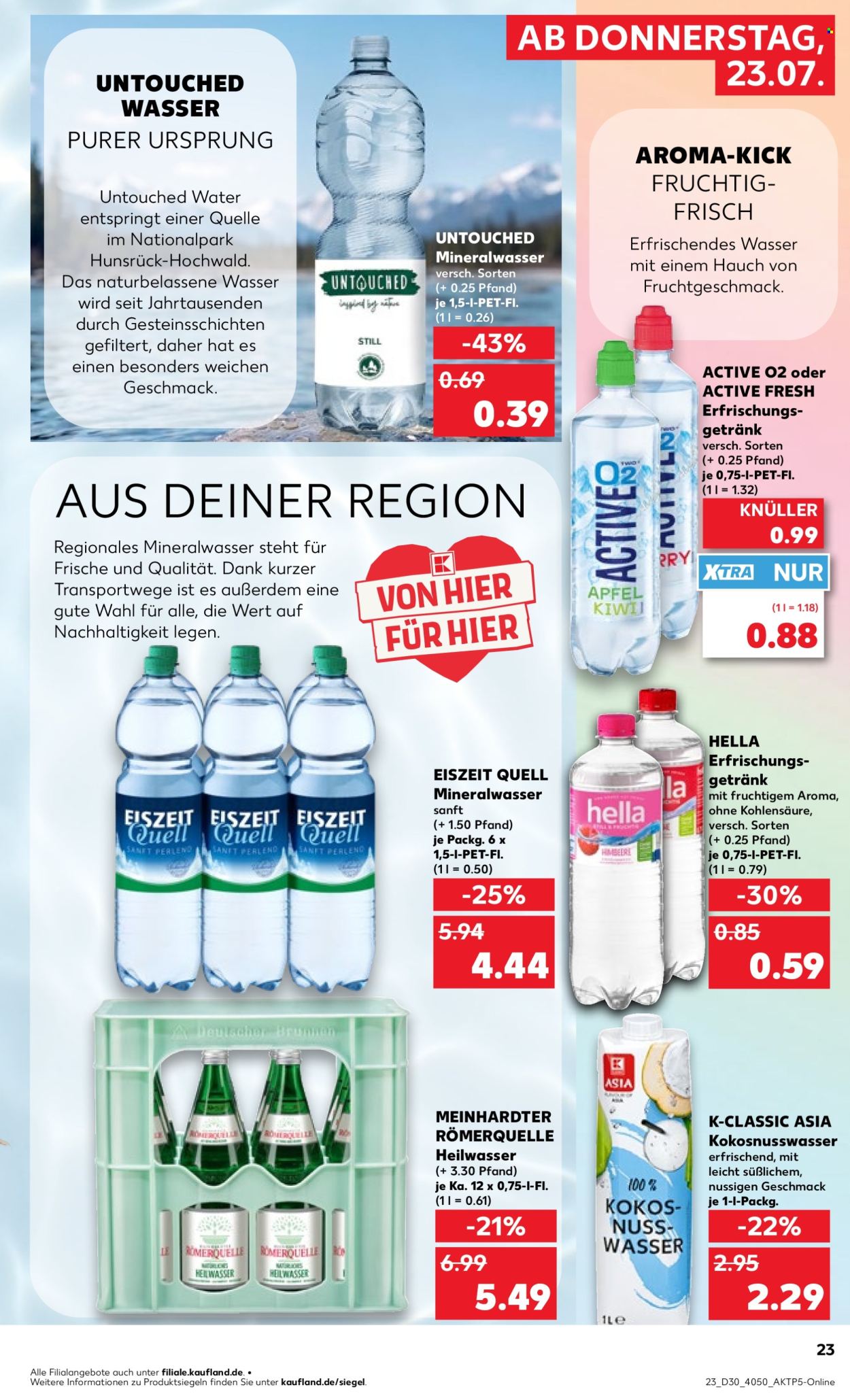 Kaufland Prospekte  - 23.07.2026 - 29.07.2026. Seite 23