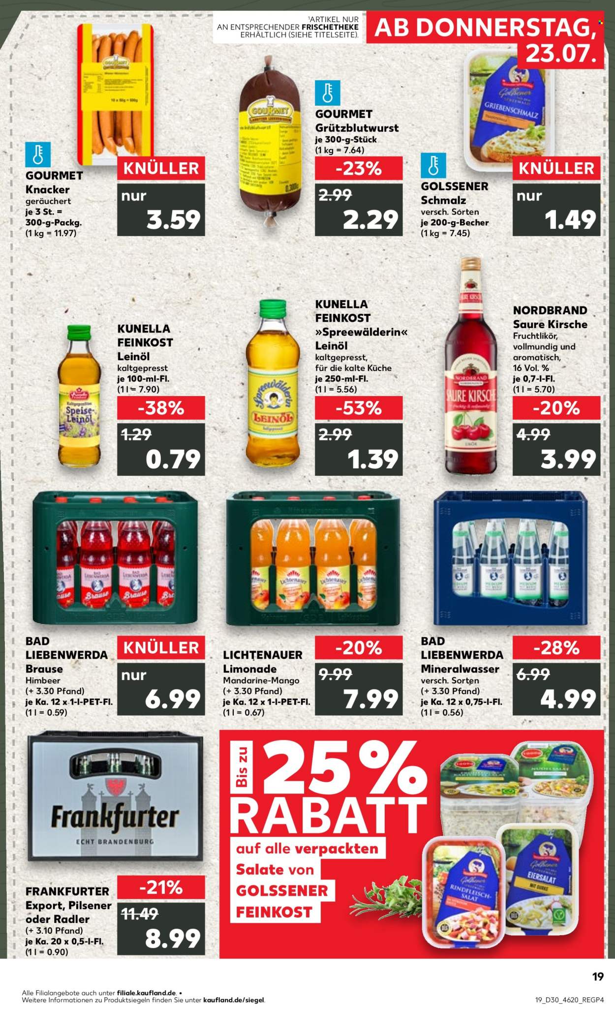 Kaufland Prospekte  - 23.07.2026 - 29.07.2026. Seite 19