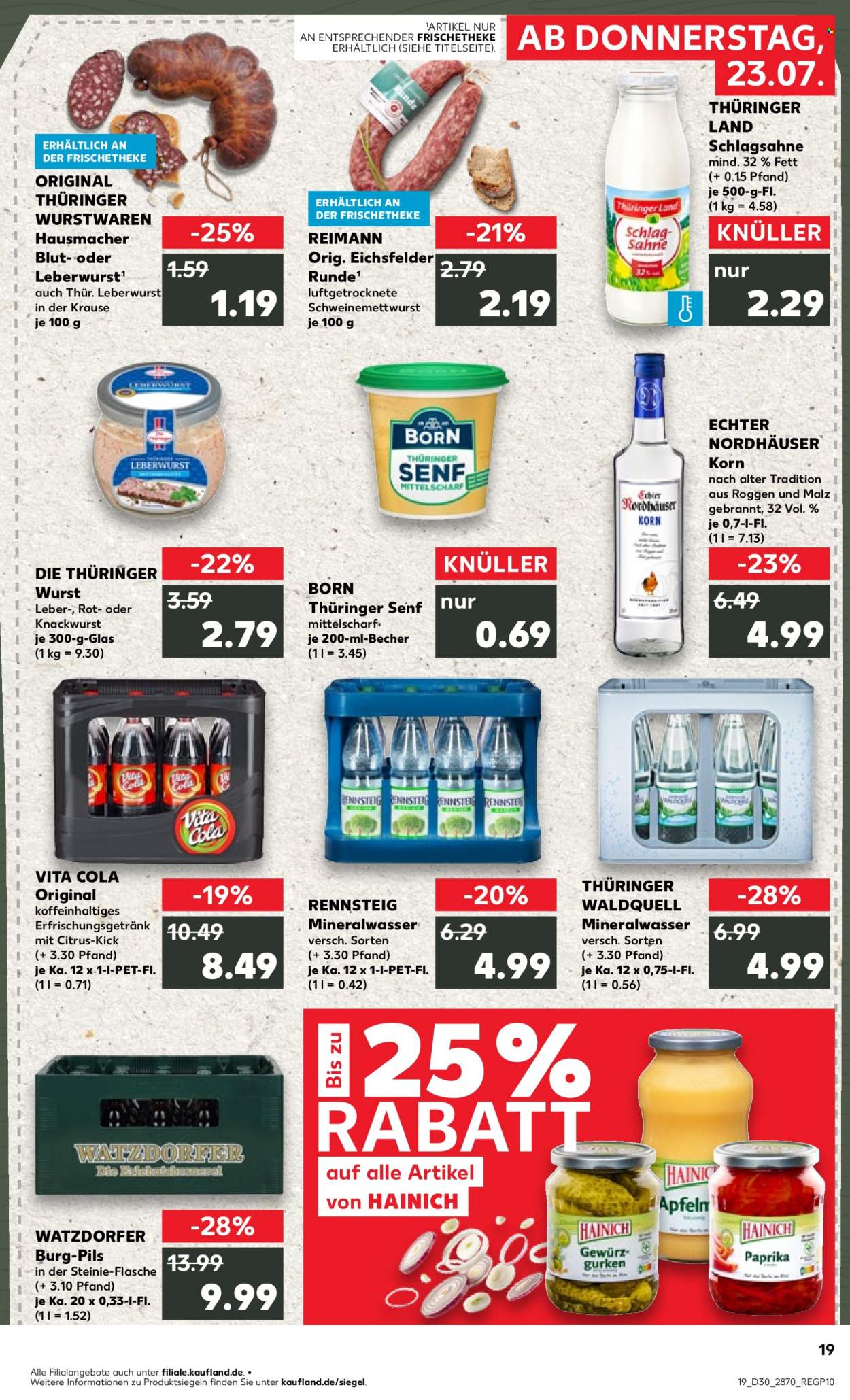 Kaufland Prospekte  - 23.07.2026 - 29.07.2026. Seite 19