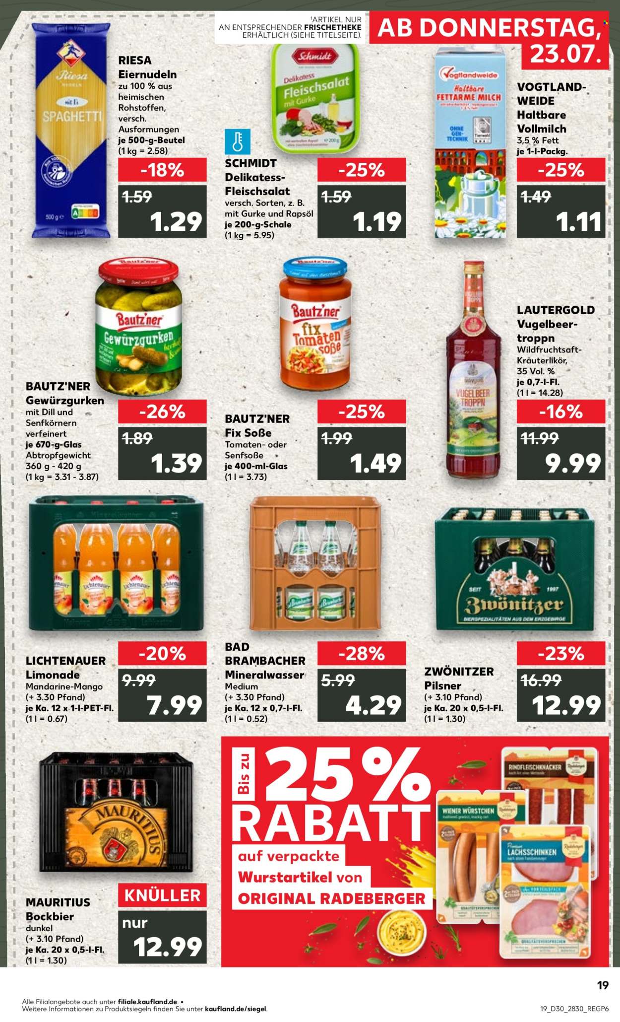Kaufland Prospekte  - 23.07.2026 - 29.07.2026. Seite 19