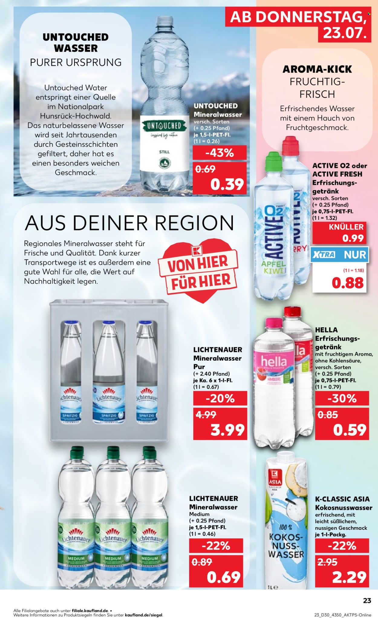 Kaufland Prospekte  - 23.07.2026 - 29.07.2026. Seite 23