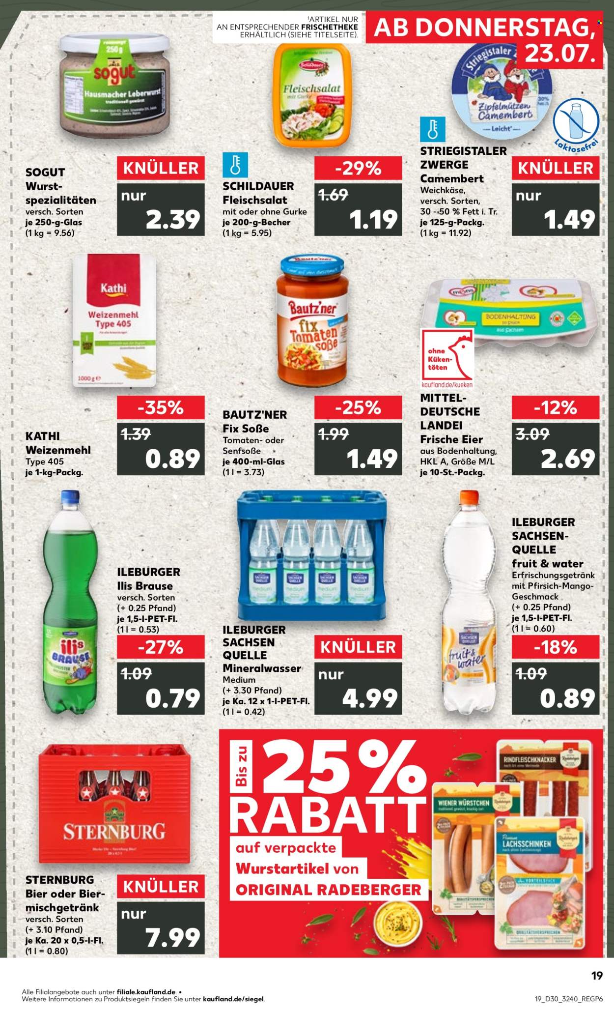 Kaufland Prospekte  - 23.07.2026 - 29.07.2026. Seite 19