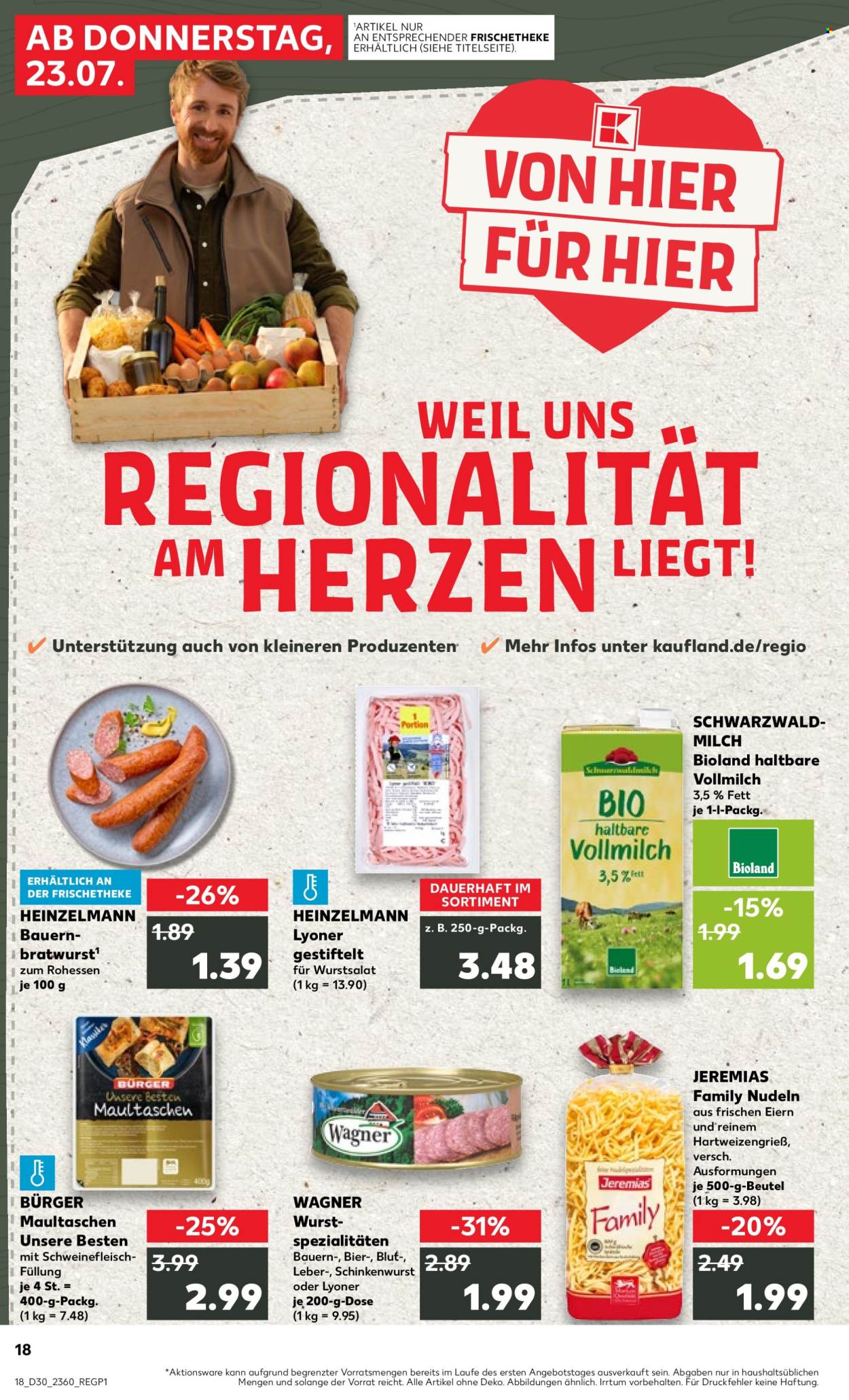 Kaufland Prospekte  - 23.07.2026 - 29.07.2026. Seite 18