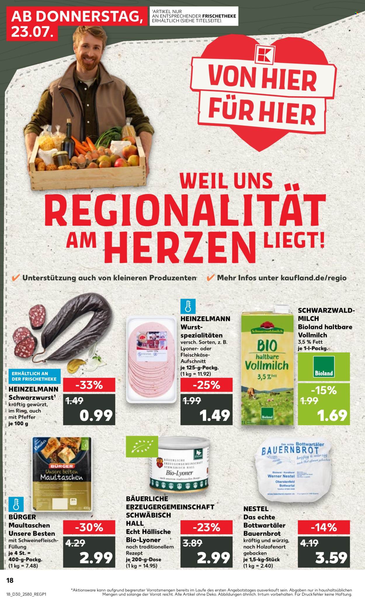 Kaufland Prospekte  - 23.07.2026 - 29.07.2026. Seite 18