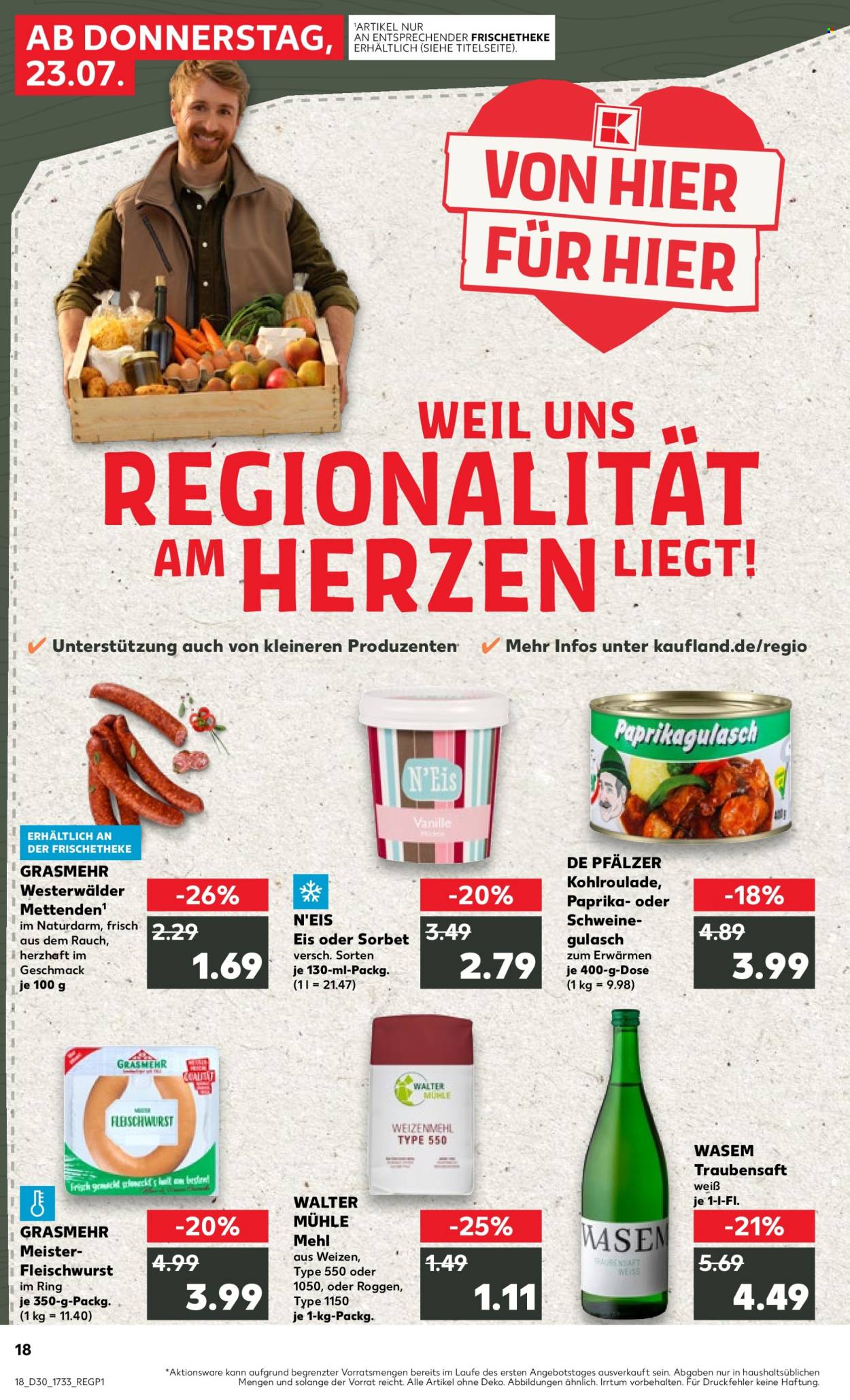 Kaufland Prospekte  - 23.07.2026 - 29.07.2026. Seite 18