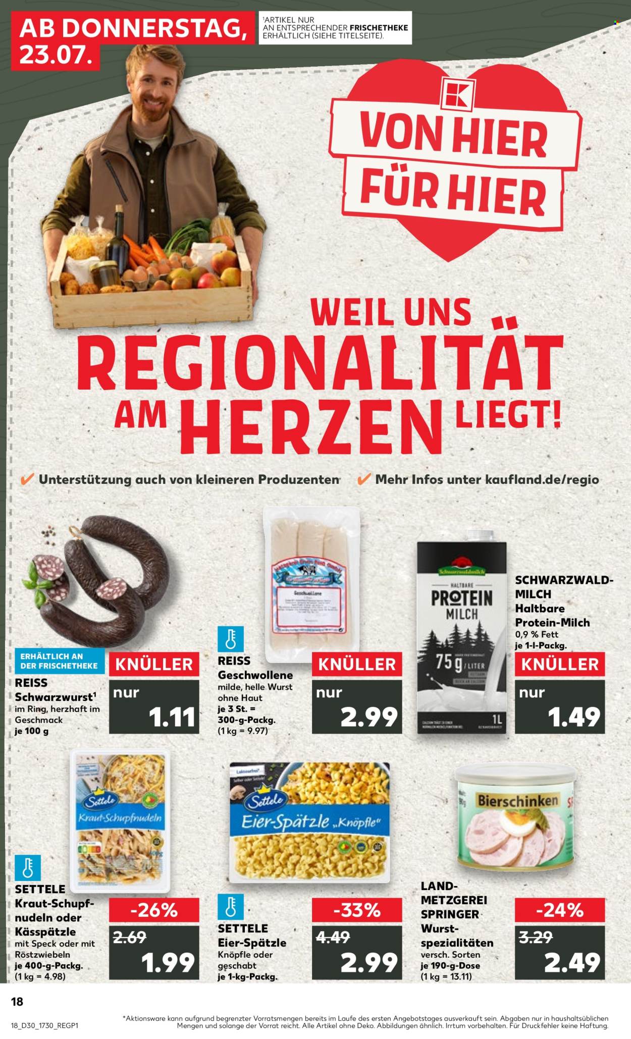Kaufland Prospekte  - 23.07.2026 - 29.07.2026. Seite 18
