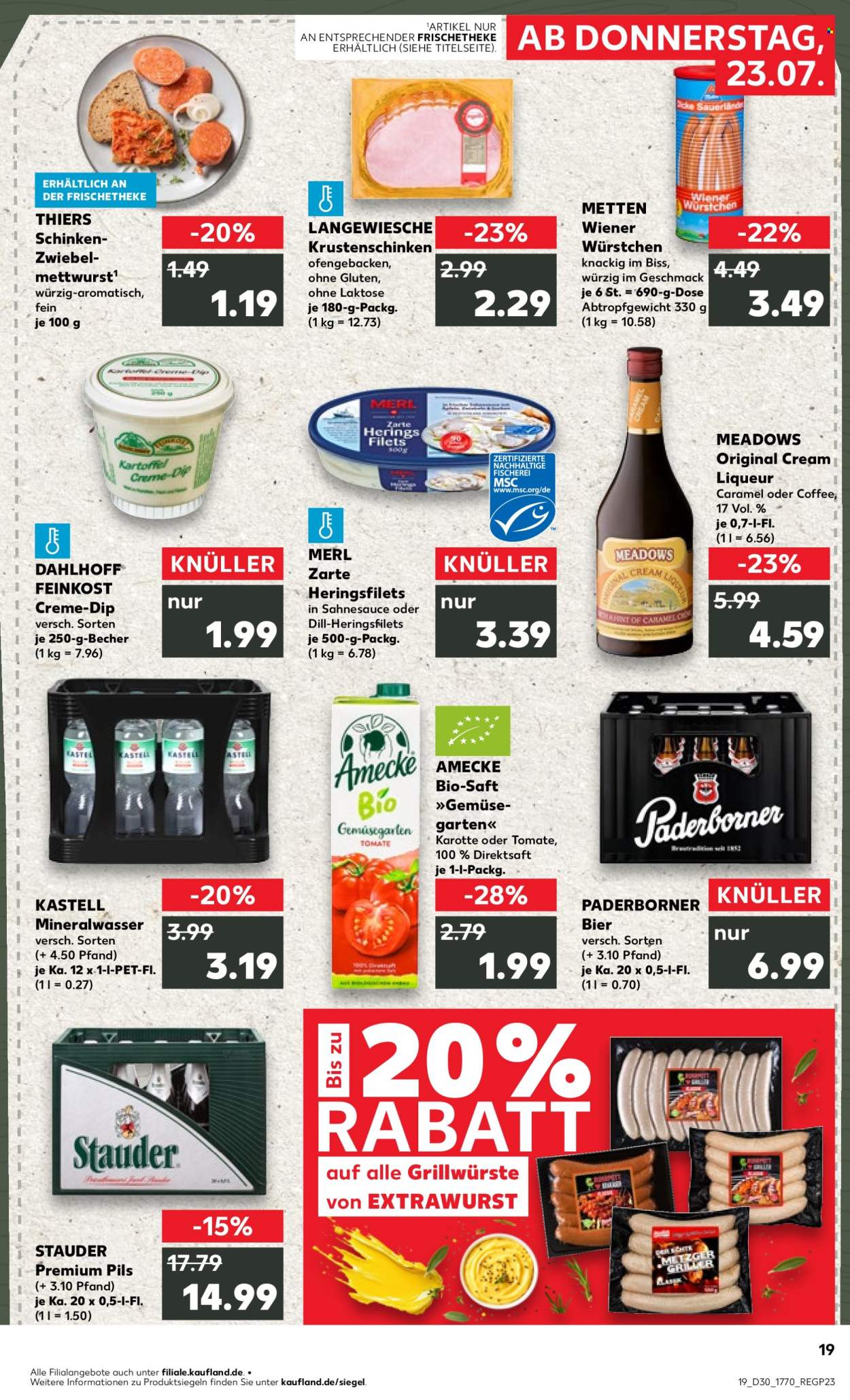 Kaufland Prospekte  - 23.07.2026 - 29.07.2026. Seite 19