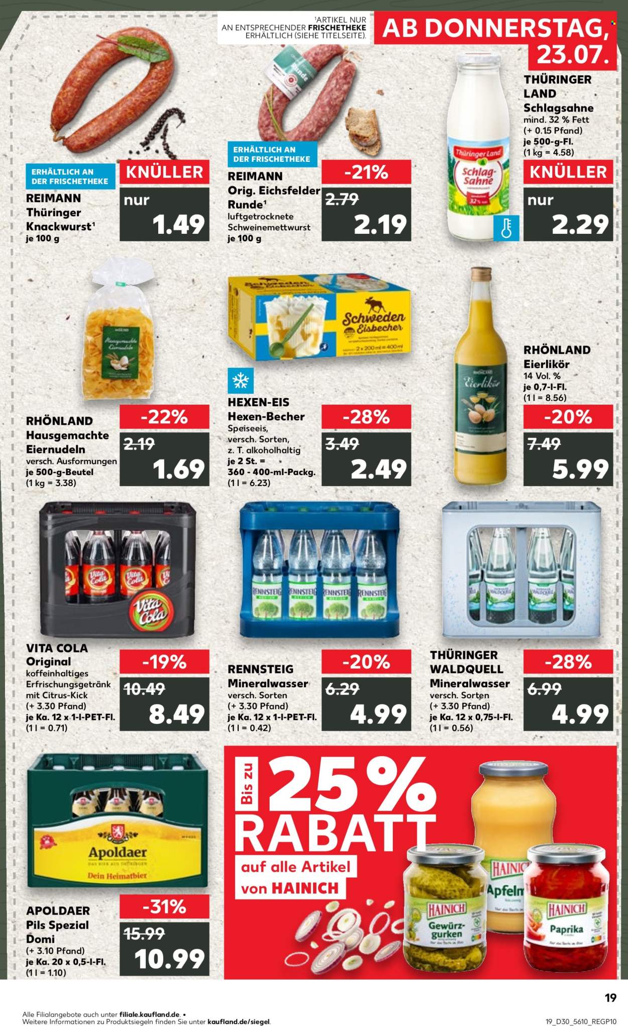 Kaufland Prospekte  - 23.07.2026 - 29.07.2026. Seite 19