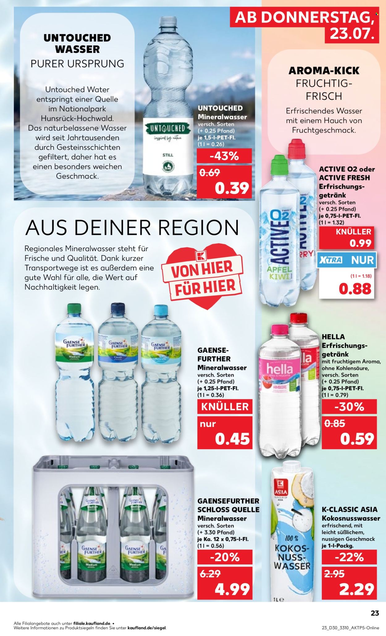 Kaufland Prospekte  - 23.07.2026 - 29.07.2026. Seite 23