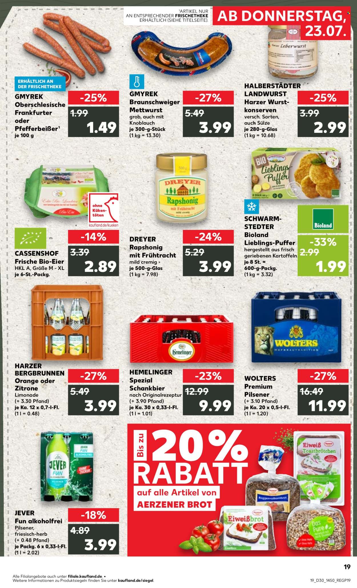 Kaufland Prospekte  - 23.07.2026 - 29.07.2026. Seite 19