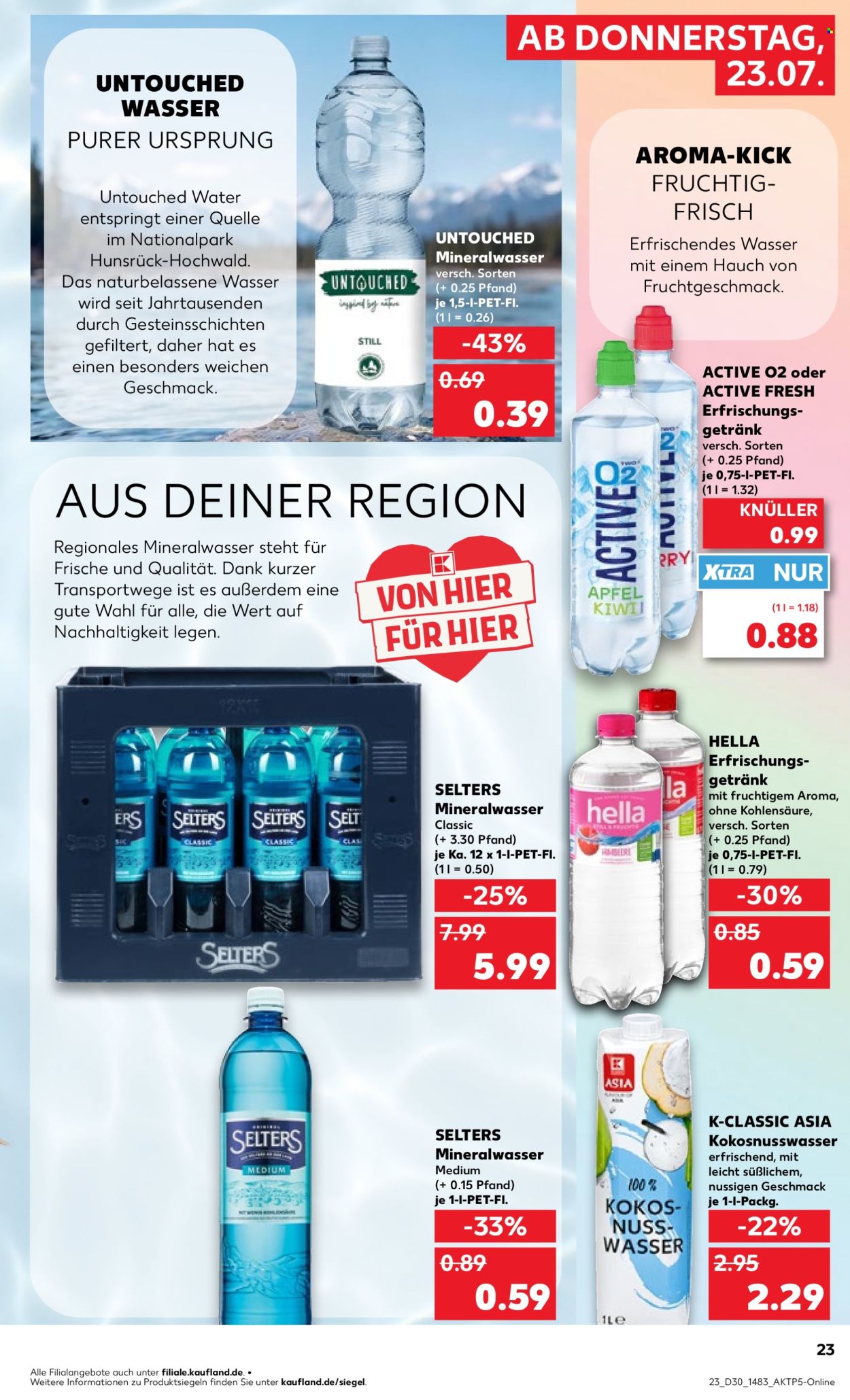 Kaufland Prospekte  - 23.07.2026 - 29.07.2026. Seite 23