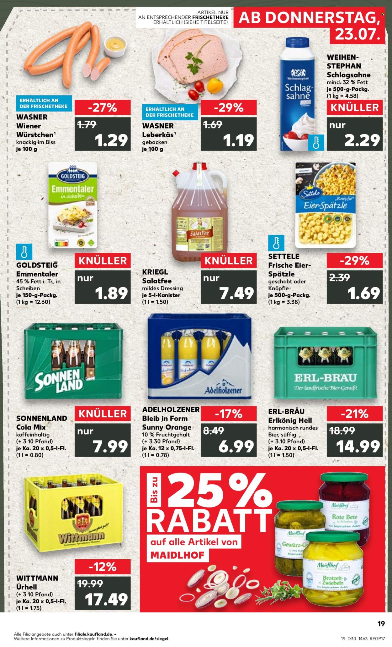 Kaufland Prospekte  - 23.07.2026 - 29.07.2026. Seite 19