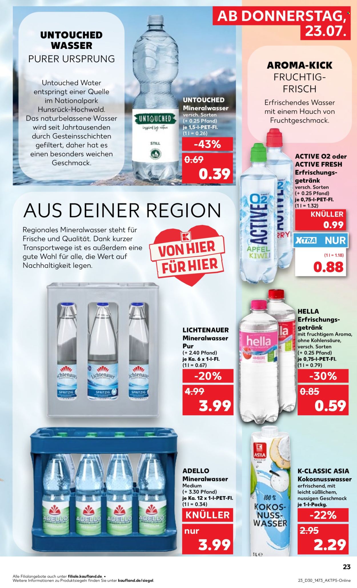 Kaufland Prospekte  - 23.07.2026 - 29.07.2026. Seite 23
