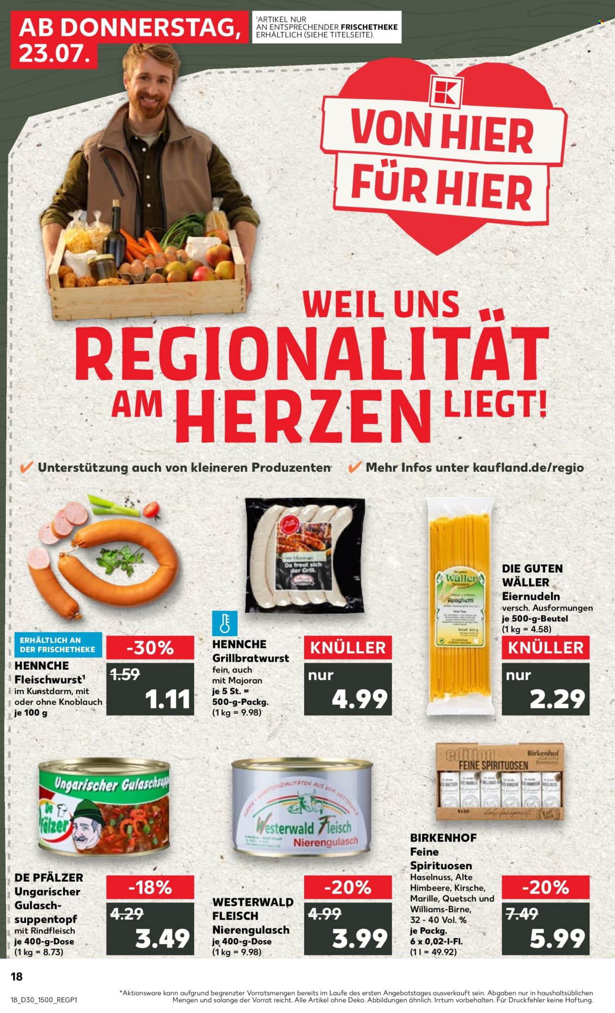 Kaufland Prospekte  - 23.07.2026 - 29.07.2026. Seite 18