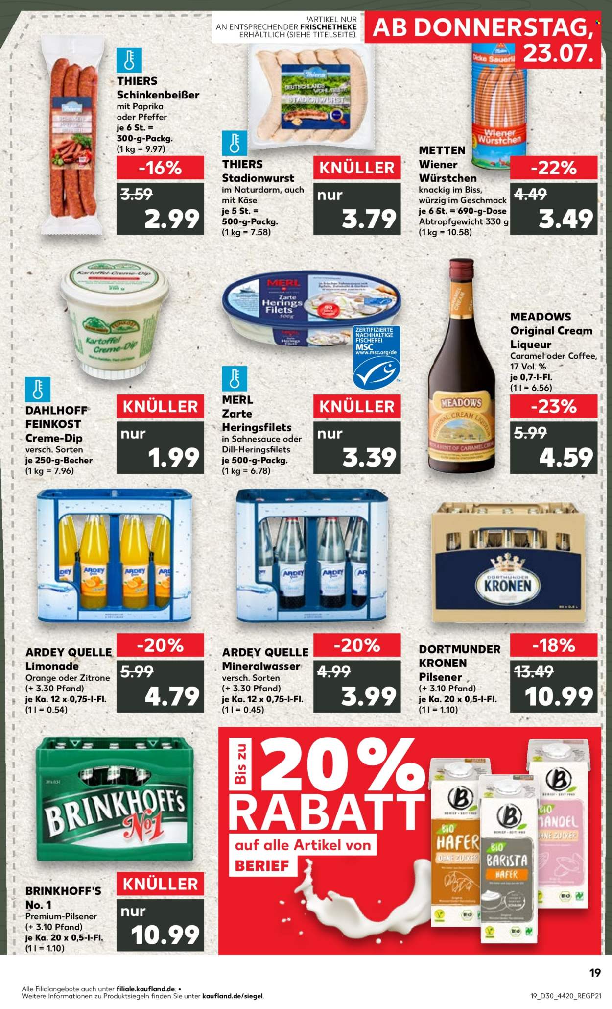 Kaufland Prospekte  - 23.07.2026 - 29.07.2026. Seite 19
