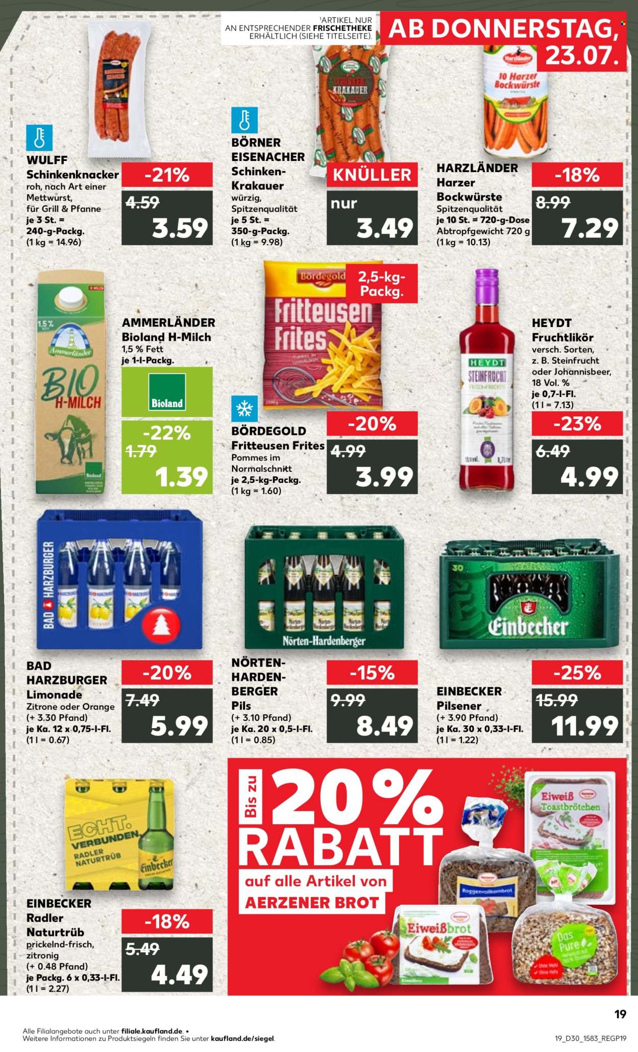 Kaufland Prospekte  - 23.07.2026 - 29.07.2026. Seite 19