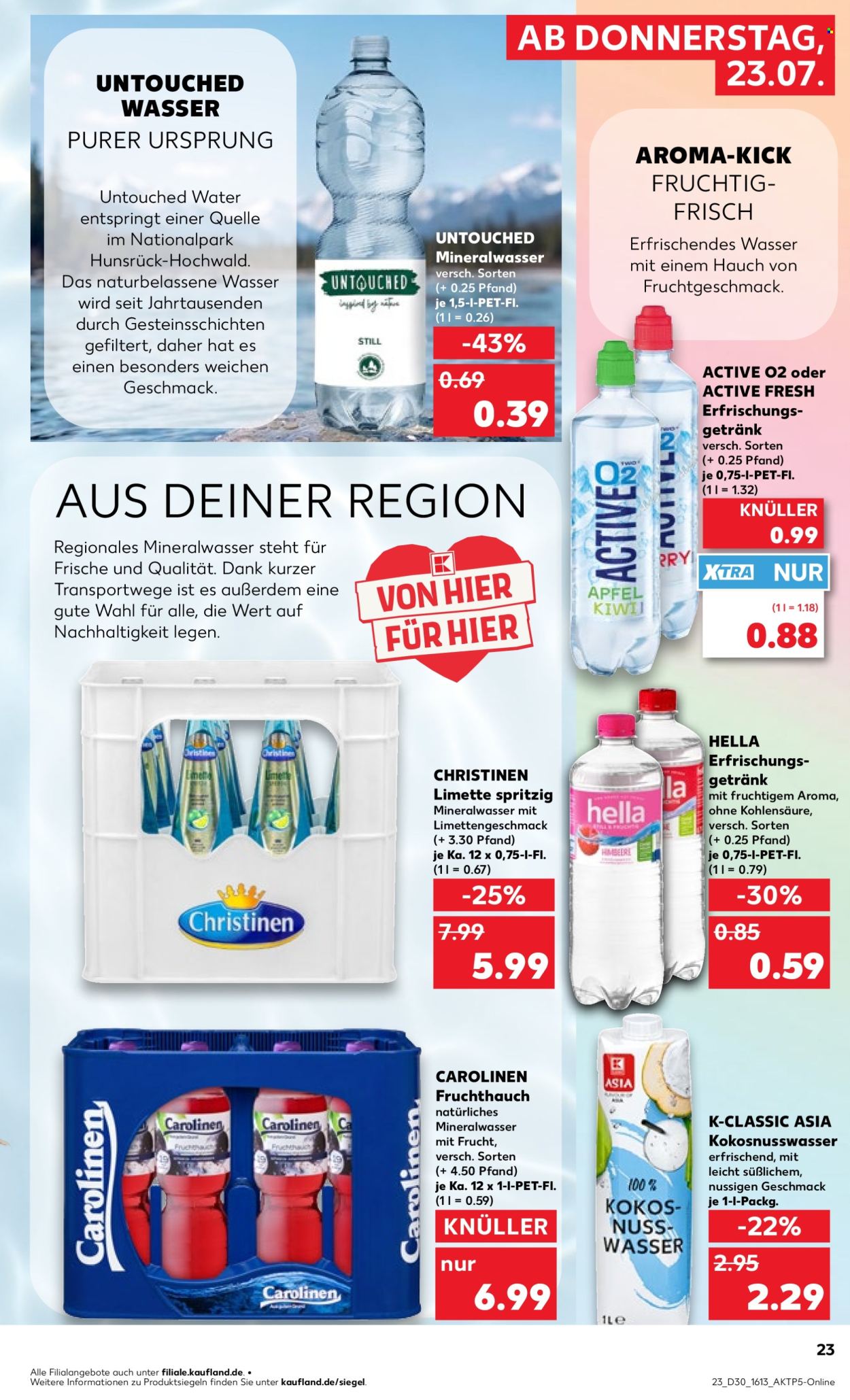 Kaufland Prospekte  - 23.07.2026 - 29.07.2026. Seite 23