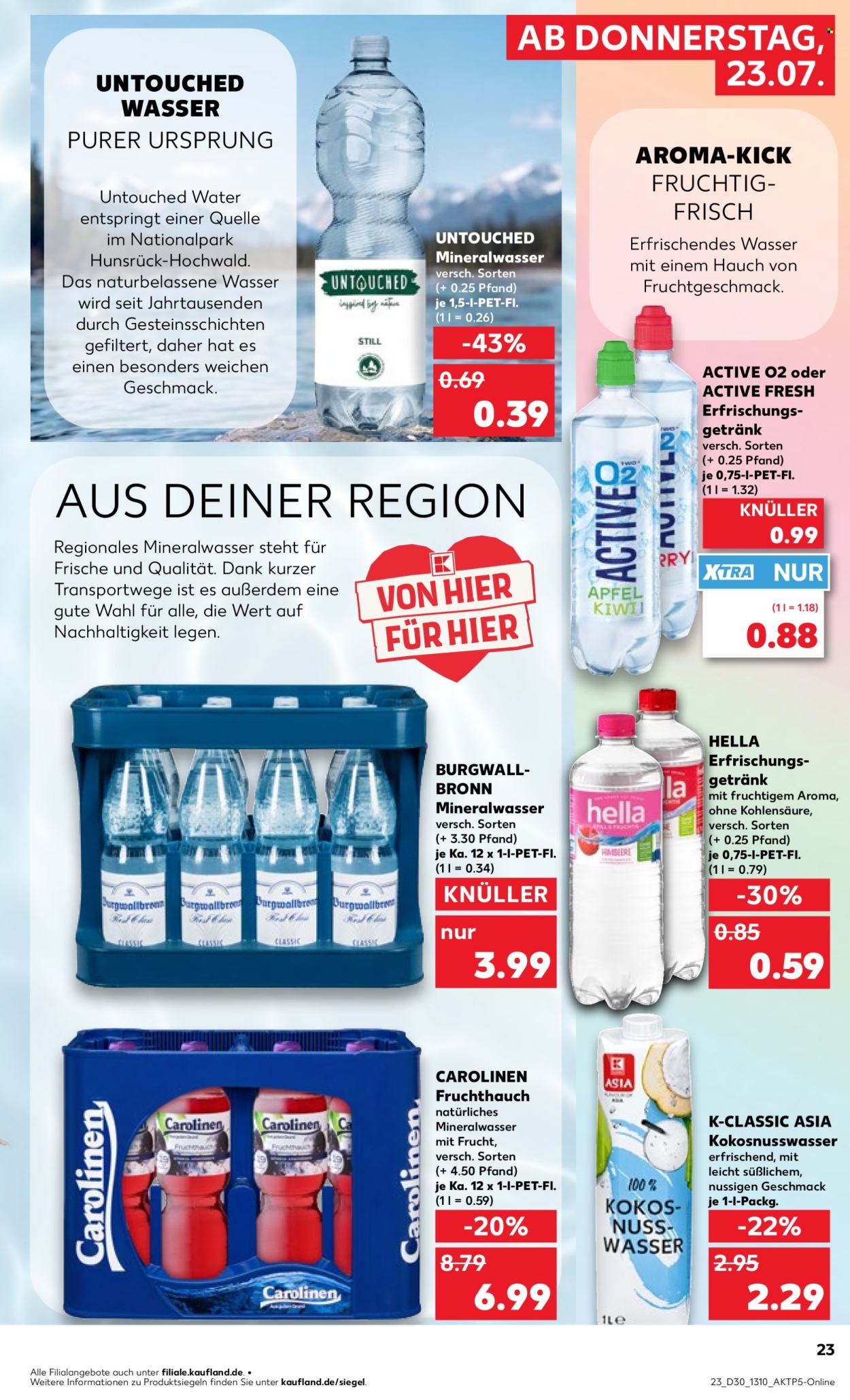 Kaufland Prospekte  - 23.07.2026 - 29.07.2026. Seite 23