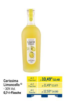Carissima Limoncello