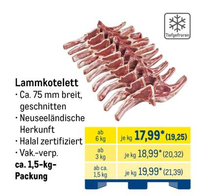 Lammkotelett