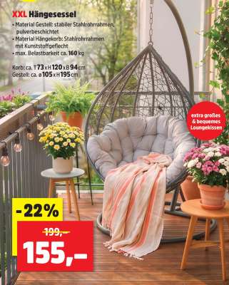 XXL Hängesessel