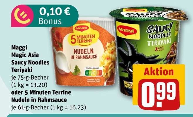 Maggi Magic Asia Saucy Noodles Teriyaki