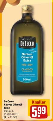 De Cecco Natives Olivenöl Extra