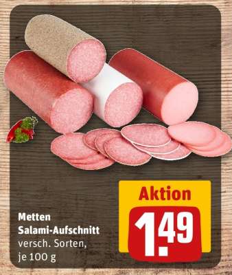 Metten Salami-Aufschnitt