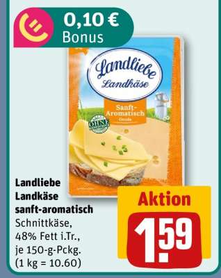 Landliebe Landkäse sanft-aromatisch