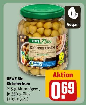 REWE Bio Kichererbsen