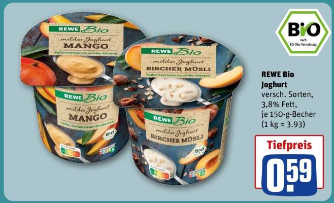 REWE Bio Joghurt