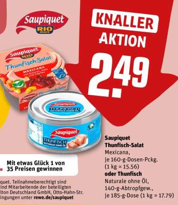 Saupiquet Thunfisch-Salat Mexicana