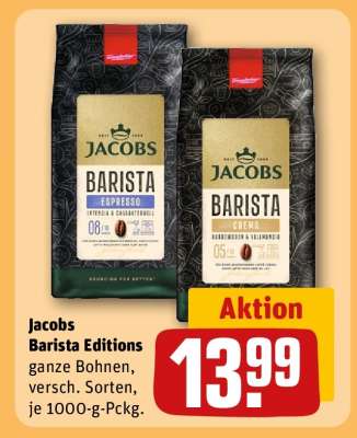 Jacobs Barista Editions