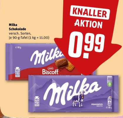 MILKA Schokolade