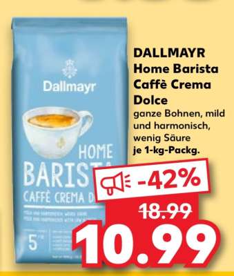 Dallmayr Home Barista Caffè Crema Dolce