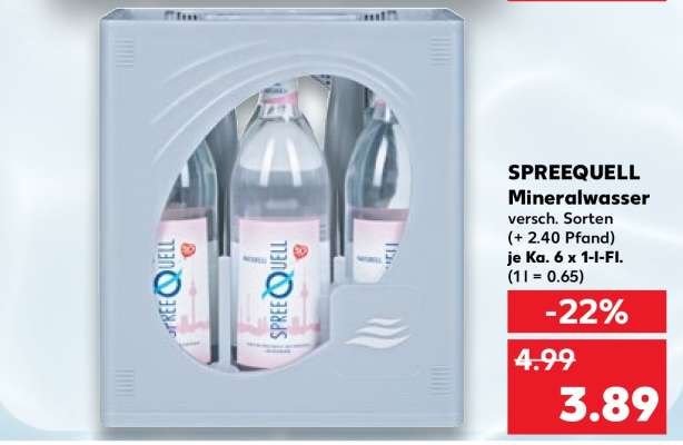 Spreequell Mineralwasser