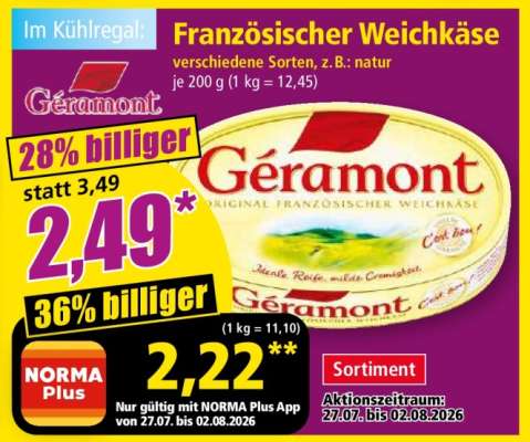 Französischer Weichkäse