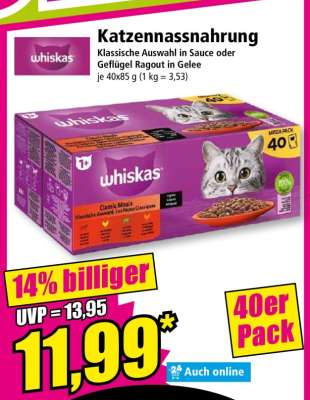 Katzennassnahrung
