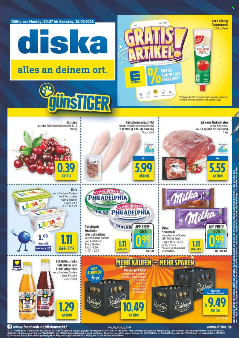 Prospekte Diska - 20.07.2026 - 25.07.2026.